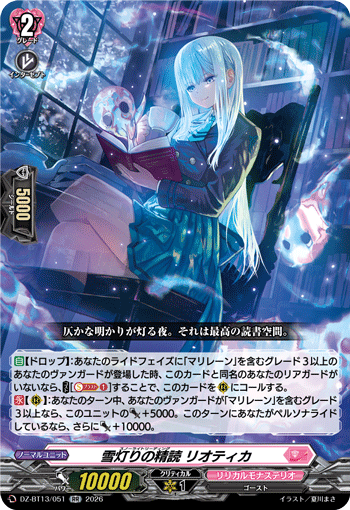 DZ-BT13/051 RR Snowlight Reading, Liothek