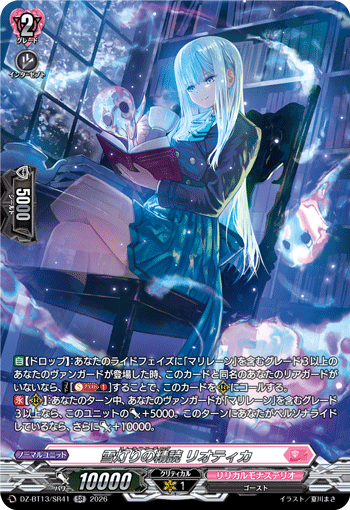 DZ-BT13/SR41 SR Snowlight Reading, Liothek