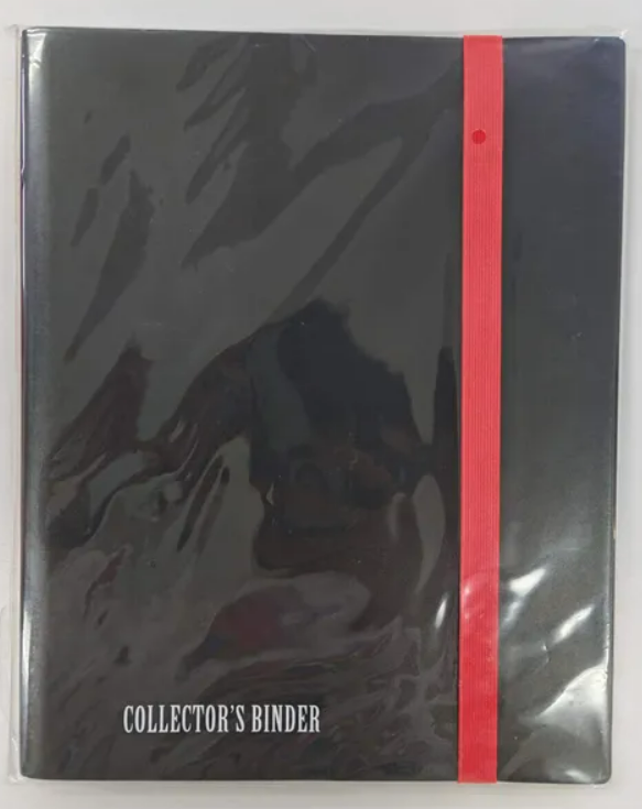 Collector's Binder 3x3 9 Pocket Black