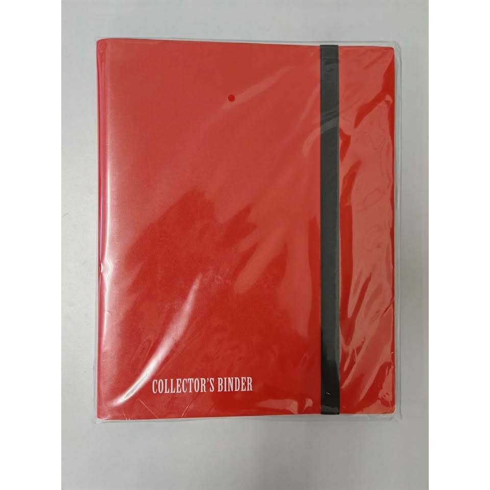 Collector's Binder 3x3 9 Pocket Red