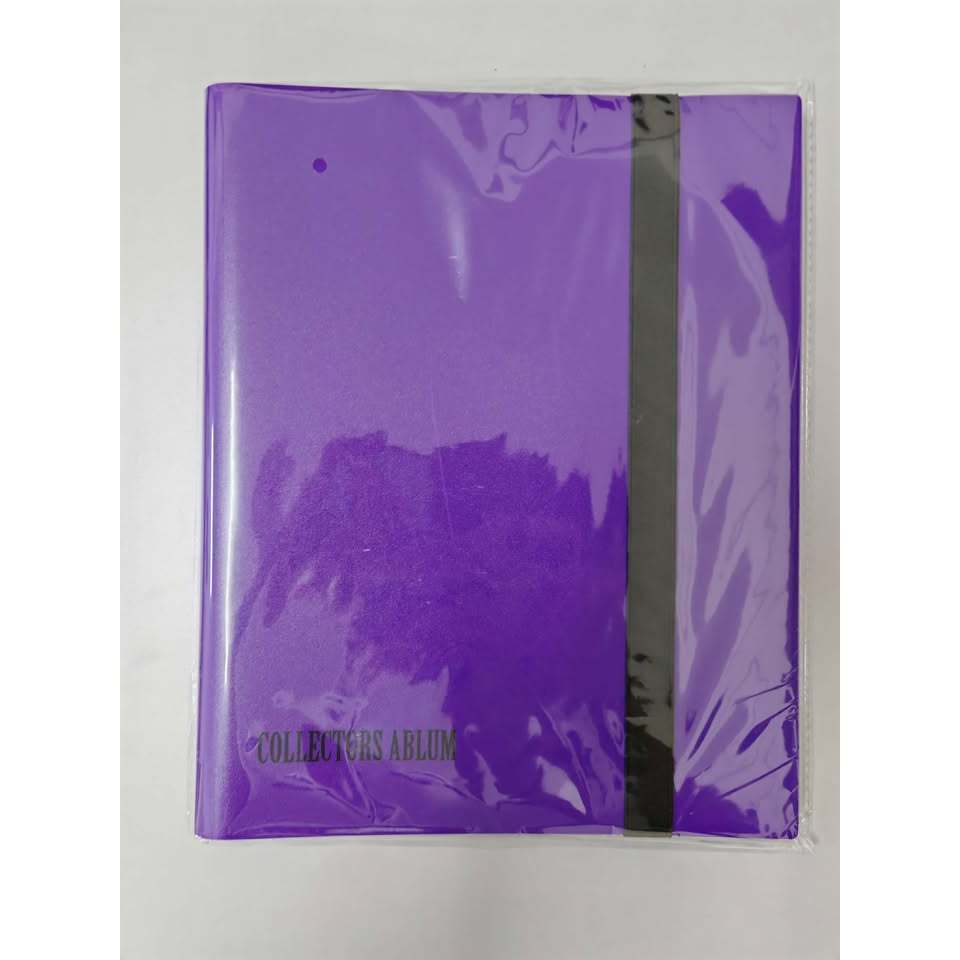 Collector's Binder 3x3 9 Pocket Purple