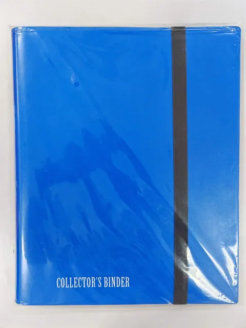 Collector's Binder 3x3 9 Pocket Blue