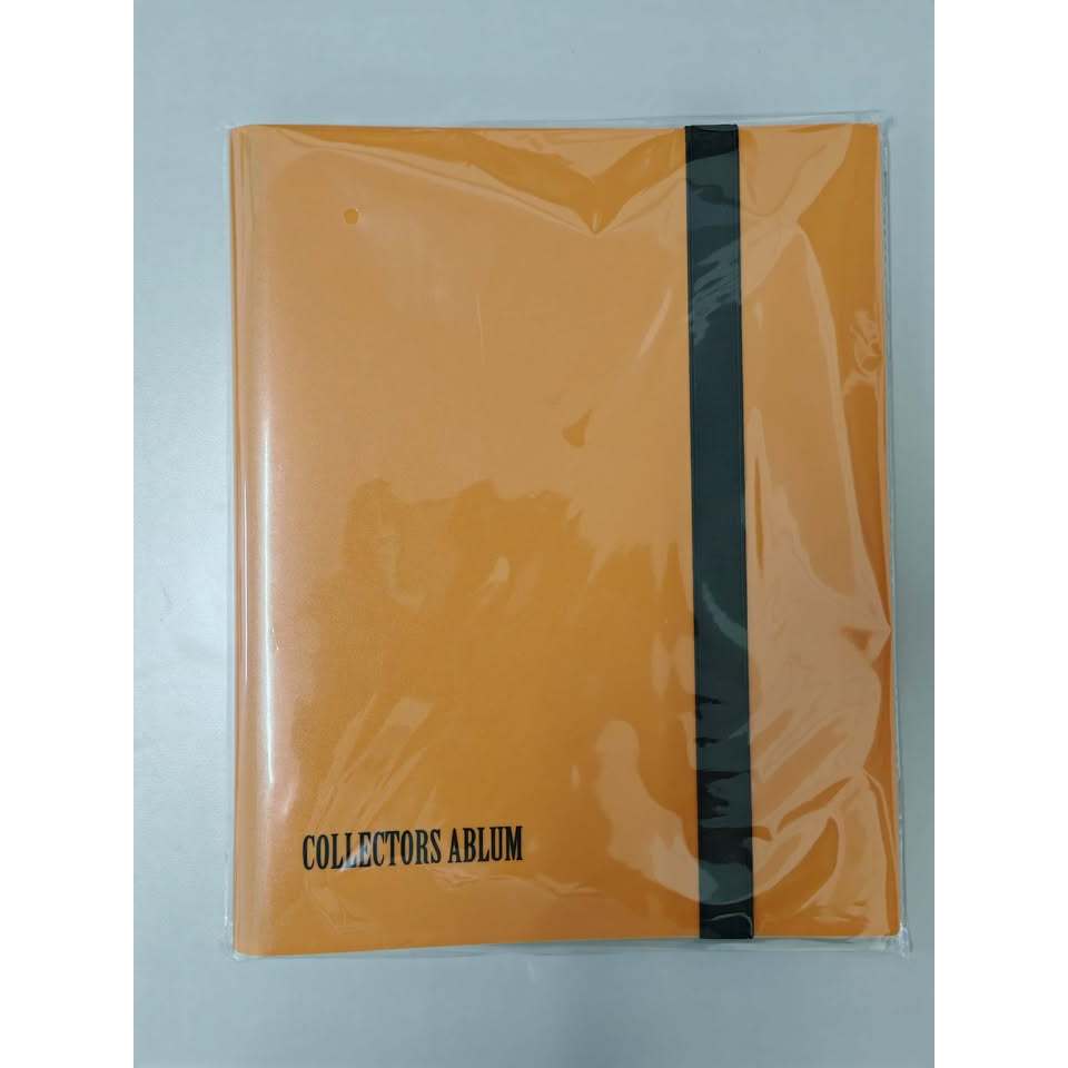 Collector's Binder 3x3 9 Pocket Orange