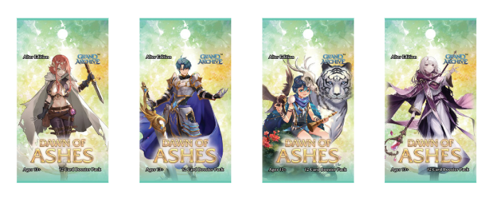 Grand Archive Dawn Of Ashes Alter Booster Pack