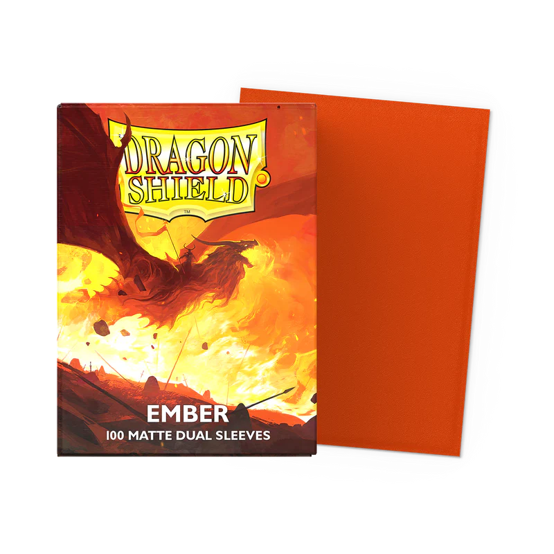 Dragon Shield Matte Dual Ember
