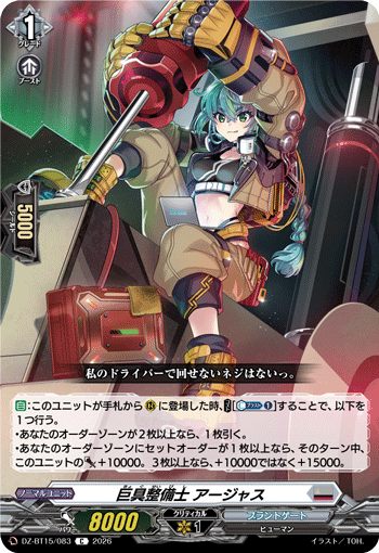 DZ-BT15/083 C Giant Tool Mechanic, Arjas