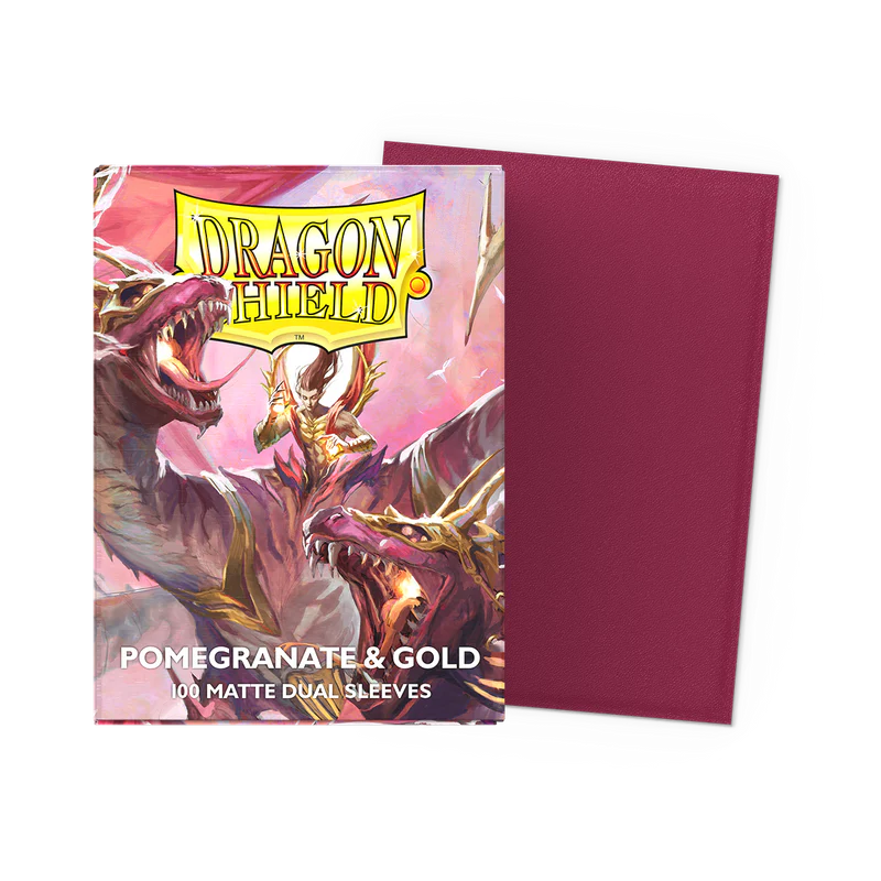 DS Matte Dual Pomegranate & Gold
