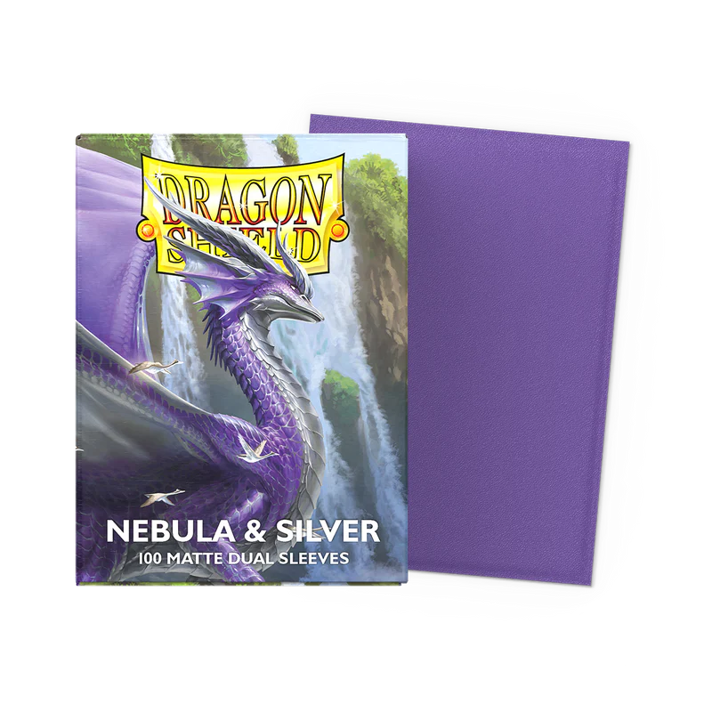 Dragon Shield Matte Dual Nebula & Silver