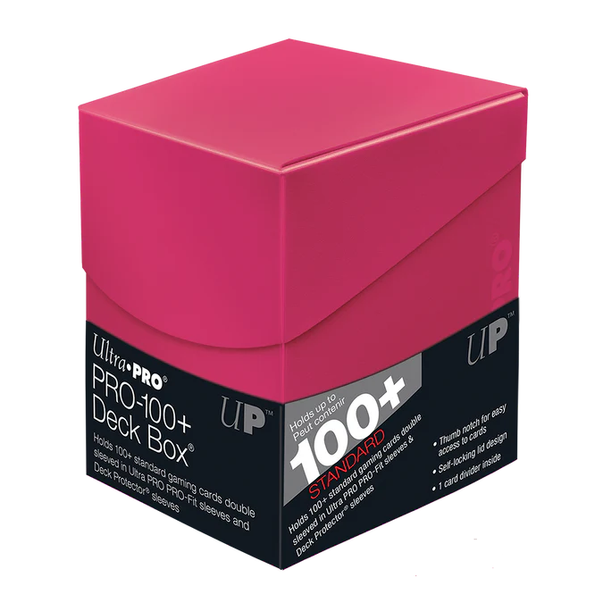 Ultra Pro Deck Box 100+ Hot Pink