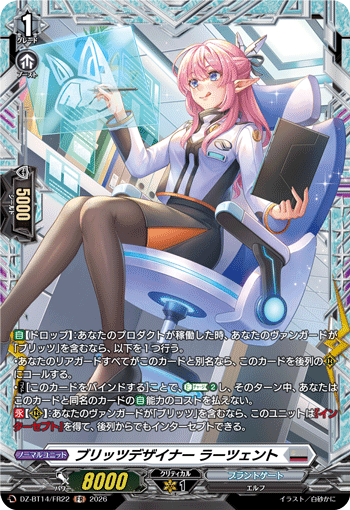 DZ-BT14/FR22 FR Blitz Designer, Razent